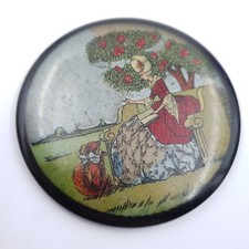 Art Deco Pocket Mirror