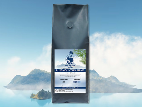 Blue mountain blend coffee - blue,