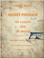 MASSEY FERGUSON 702 LOADER