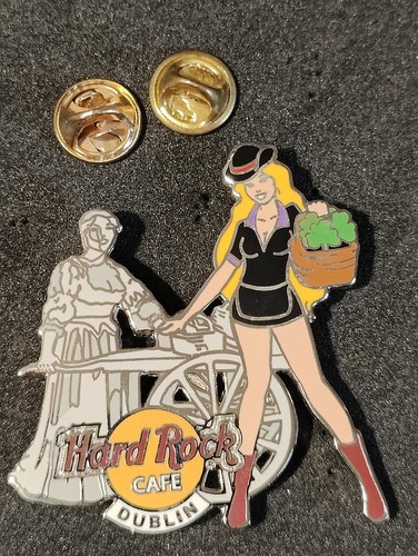 Hard rock cafe pin dublin - pin, girl