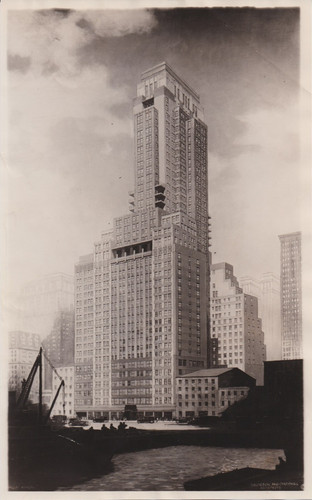 1932 press photo architect - press,