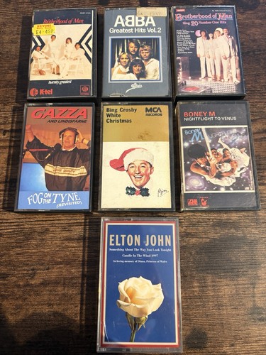 Vintage retro cassette tapes - cassette,