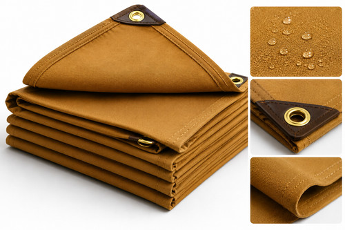 Heavy duty canvas tarpaulin - heavy,