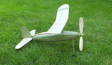 FELIX 22" SPAN VINTAGE RUBBER  MODEL LASER CUT PARTS. keil kraft veron mercury