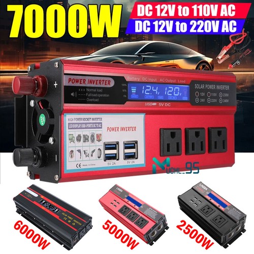 7000w car power inverter - power, dc