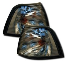SMOKED FRONT INDICATOR LIGHTS FOR BMW 3 SERIES E36 COUPE & CONVERTIBLE (92-99)