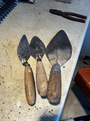 Vintage hunt trowels set - hunt, of