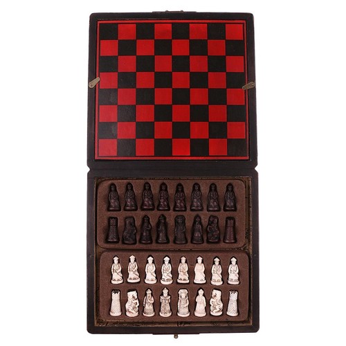 Chinese chess set wooden - set,