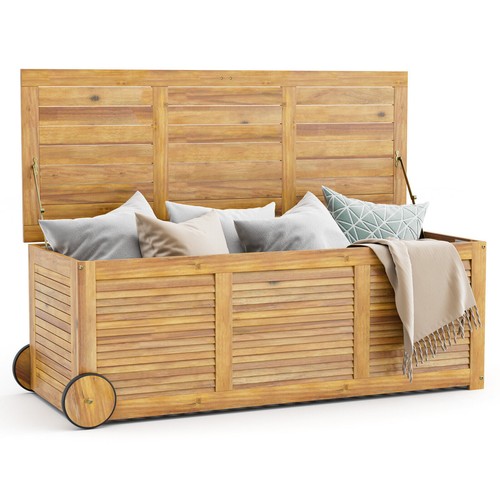 Garden bench with wheels - garden,