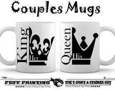 Her King His Queen Mugs Couple