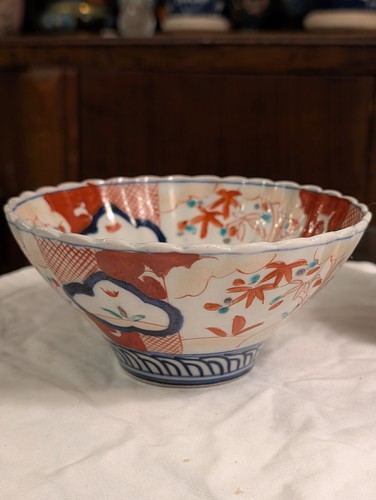 Japanese meiji imari bowl - japanese,