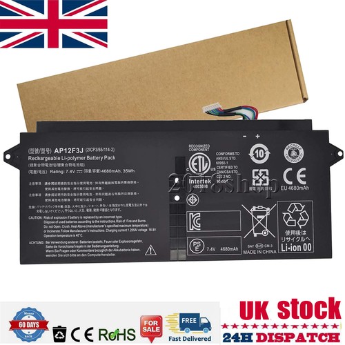 Ap12f3j battery for acer - ap12f3j,