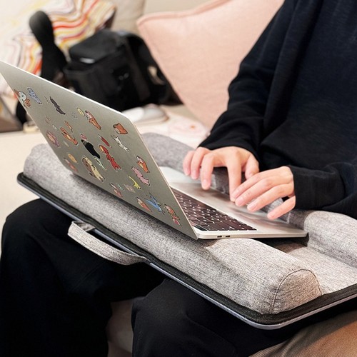 Laptop cushion tray table lap - cushion,