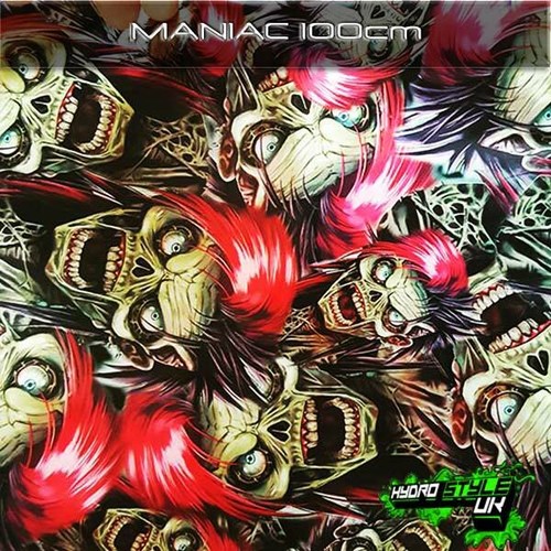 Rolled maniac hydrographics - rolled,