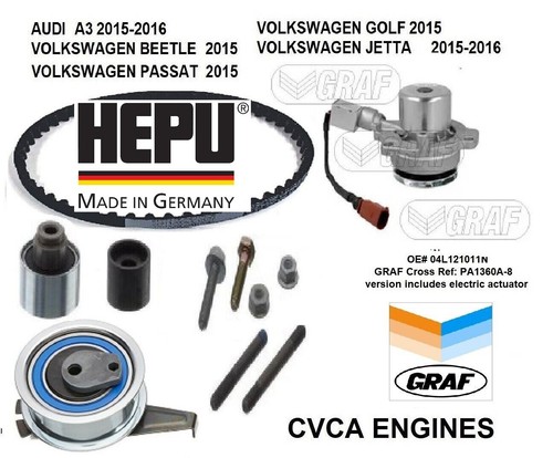 Timing belt kit diesel tdi - belt,