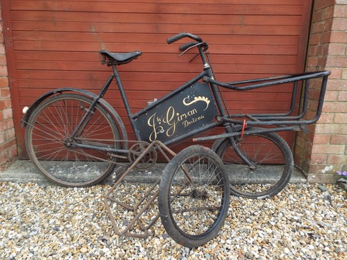 Vintage butcher bicycle - vintage, butcher’s