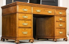 Antique Victorian Solid Oak