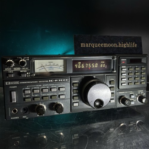 Icom r7000 communications - icom,