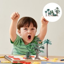  Artificial Plants Outdoor Topiary Decoration Miniature Model Tree Faux