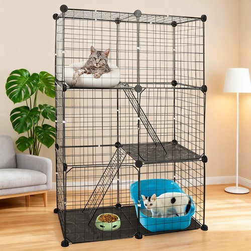 Cat cage indoor enclosures - cage,