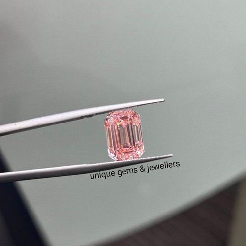 6x4mm fancy pink emerald cut - 6x4mm,
