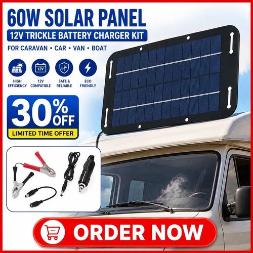 60w solar panel - panel, 12v