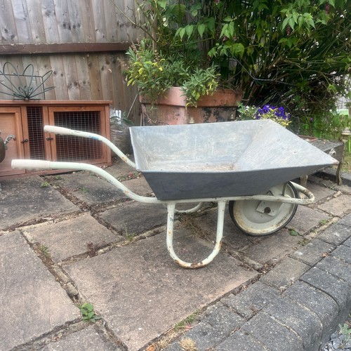 Vintage single galvanised - single,