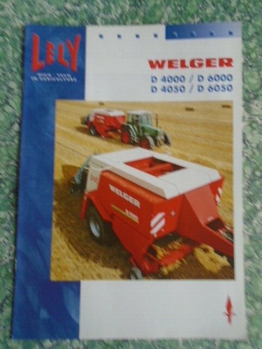 Lely welger 4000 - lely, 4050