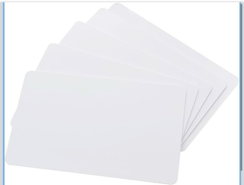 Blank pvc cards 1000pcs - blank,