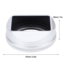 Square Metal Lens Hood For
