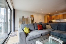 DFS Corner Sofa Large Grey