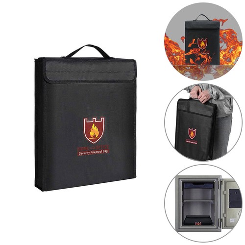 1pc fireproof document pouch - document,