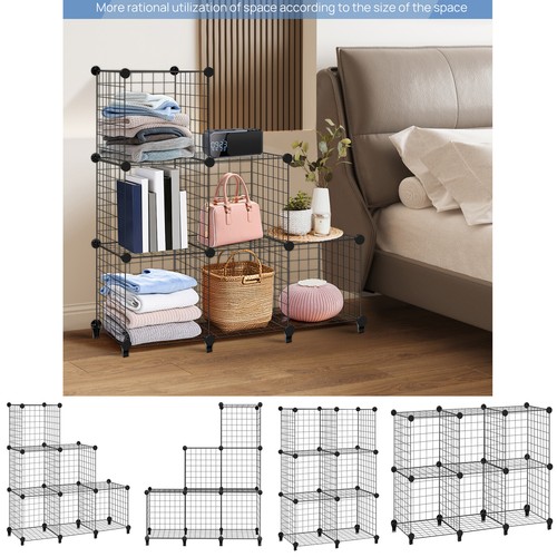 Cube metal wire rack - metal,