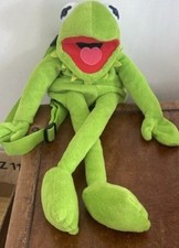 Kermit The Frog 18" BackPack Soft Toy Muppets Disney 2012 Cravendale Exclusive.