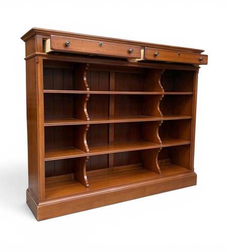 Stanley mahogany bookcase - stanley,