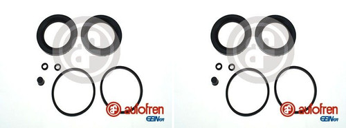 Front left and right - front,