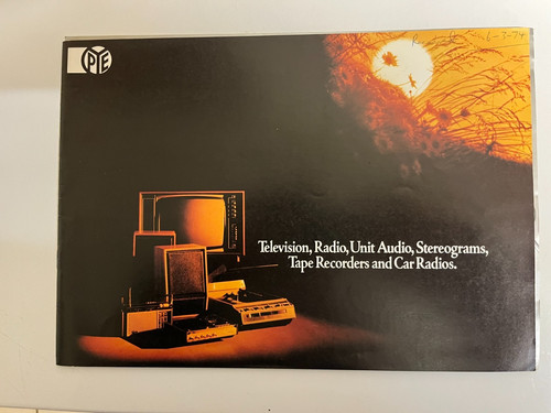 Pye radio audio tape - pye,
