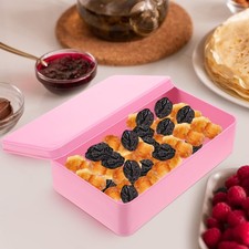  3 Pcs Cookie Tins Metal Box Containers Holiday with Lids Biscuit