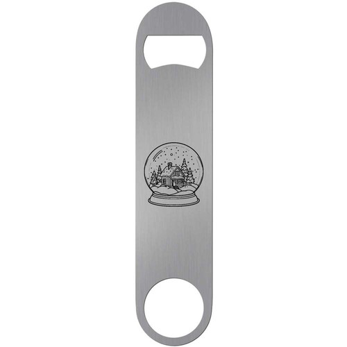 'Winter Snow Globe' Bar Blade