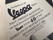 DOUGLAS VESPA EARLS COURT SHOW