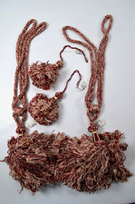 Lot of 4 Vintage Red & Ivory