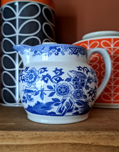 Spode blue room - room, jug