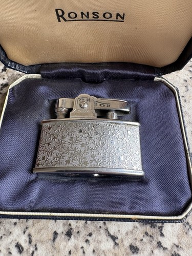 Ronson lighter small floral - ronson,