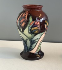 Moorcroft Pottery Red Tulip