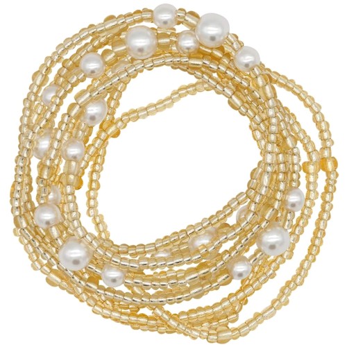 Handmade colorful waist beads - waist,