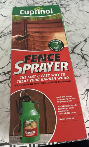 Cuprinol manual pump - manual, fence