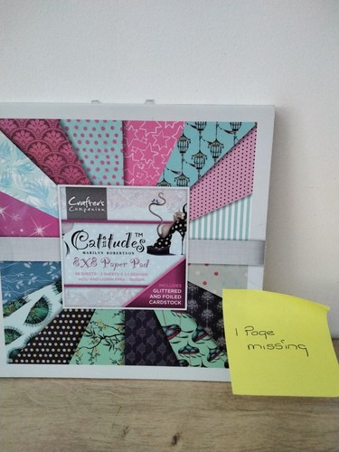 Crafters companion paper pad - paper, pad-