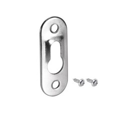 20Pcs Keyhole Picture Frame Hangers Single Hole Hanging Bracket Plate w Screws