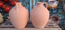 2xHand Made Terracotta Roman