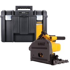 DeWalt DCS520NT 54V XR Cordless Brushless FlexVolt 165mm Plunge Saw in TSTAK ...